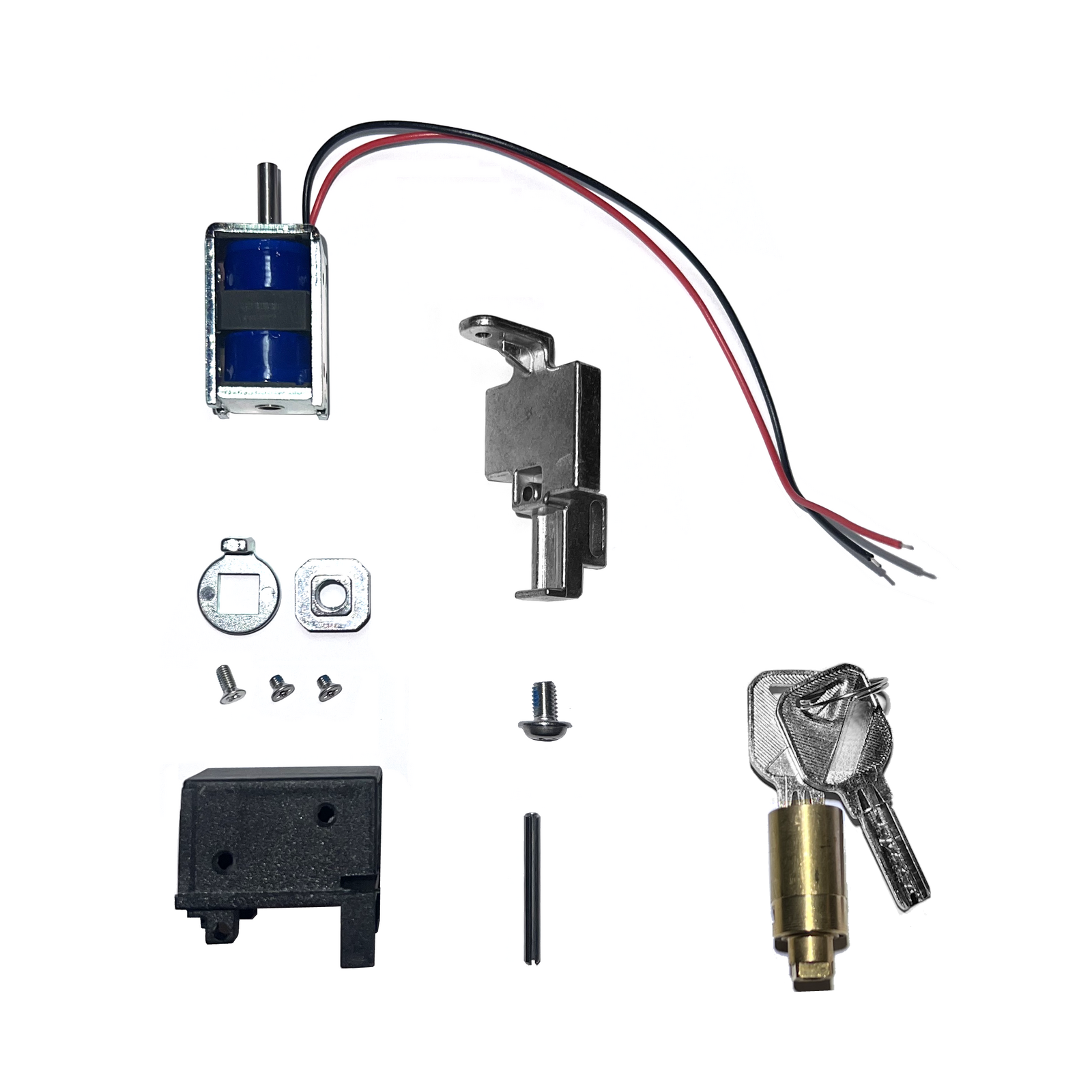 12v Central Locking Attachment for Whale Tail Locks. (For Moon Key)