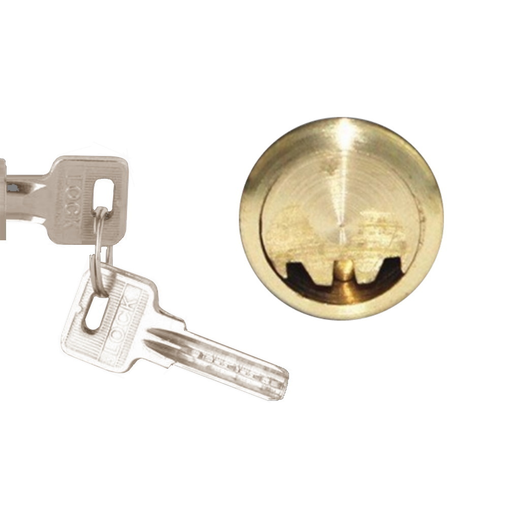 Lock Barrel Brass/Stainless Steel 1B2S-Barrel for our T-Lock