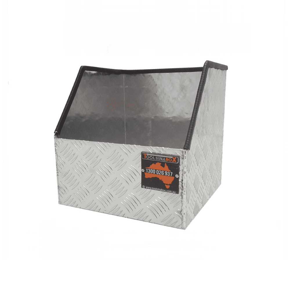 320 x 320 x 320mm Aluminium Checker Camping Camper 4x4 Ute Truck Trailer Gas Bottle Holder 9kg 333