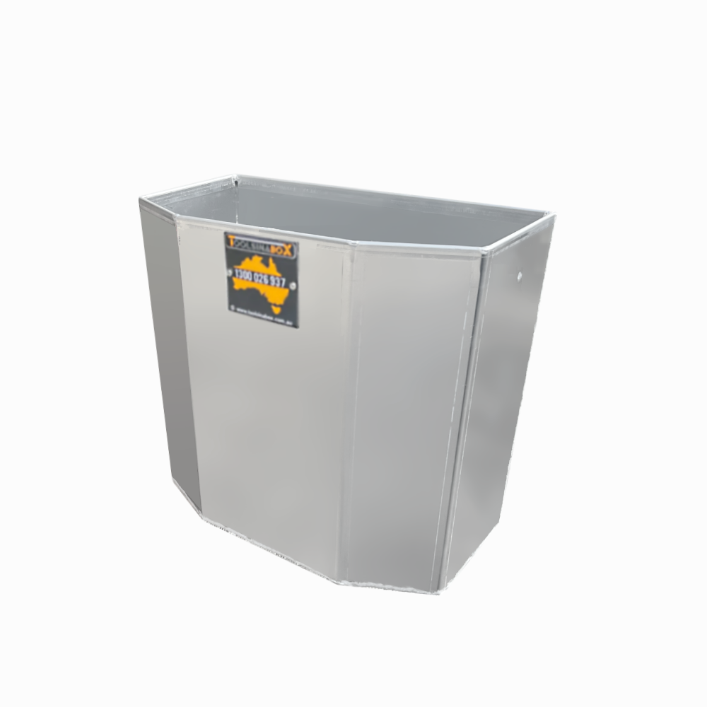 450 x 230 x 380mm Aluminium Flat Plate Camping 4x4 Ute Truck Acetylene Oxy Gas Bottle Holder 423C-FP