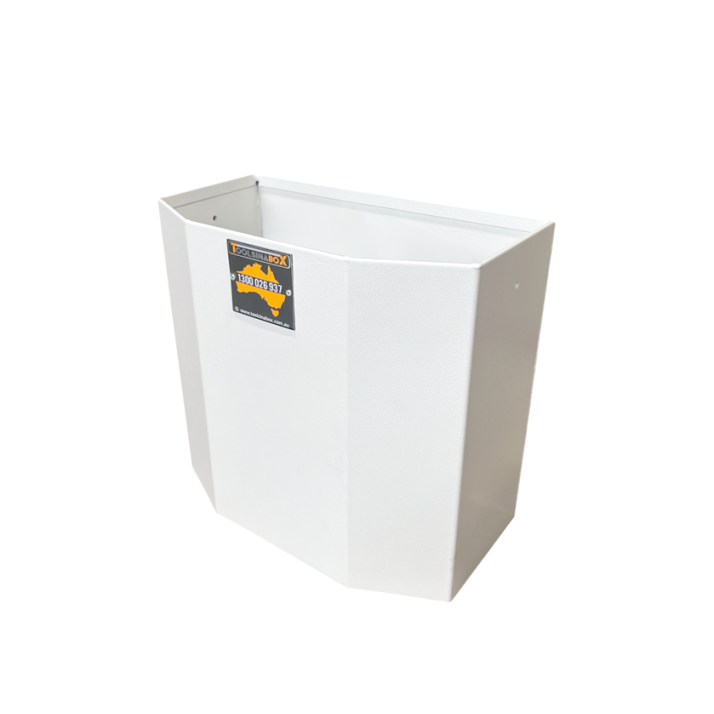 450 x 230 x 380mm Aluminium Flat White Camping 4x4 Ute Truck Acetylene Oxy Gas Bottle Holder 423C-W