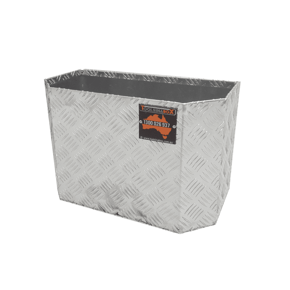 450 x 230 x 300mm Aluminium Checker Camping Camper 4x4 Ute Truck Acetylene Oxy Gas Bottle Holder 423CLEAR